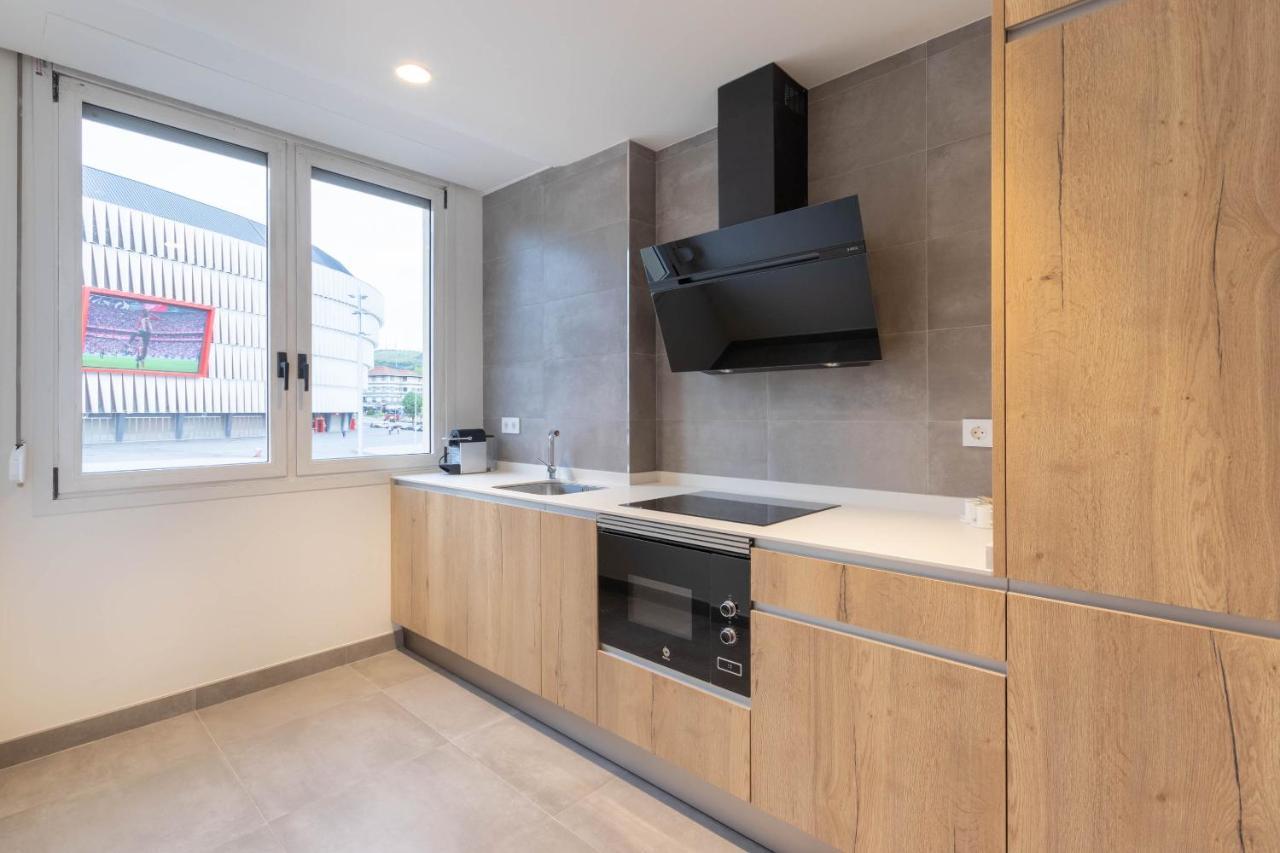 Apartamento Con Vistas Al Estadio San Mames ビルバオ エクステリア 写真