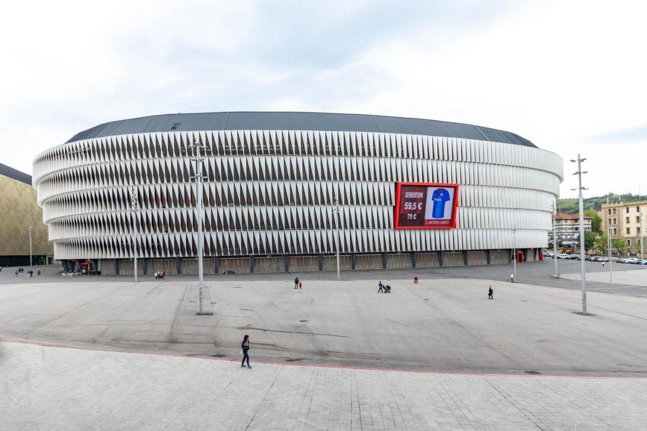 Apartamento Con Vistas Al Estadio San Mames ビルバオ エクステリア 写真