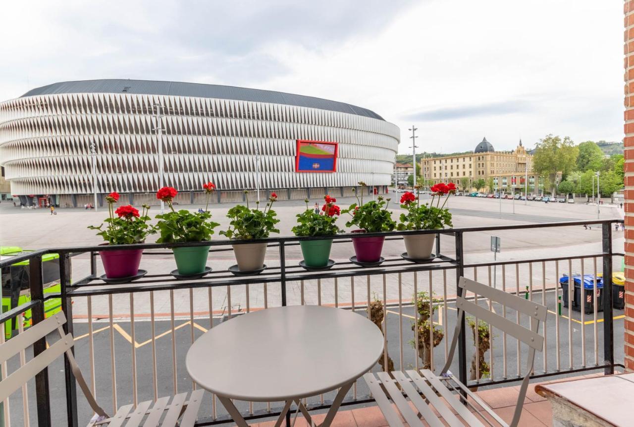Apartamento Con Vistas Al Estadio San Mames ビルバオ エクステリア 写真