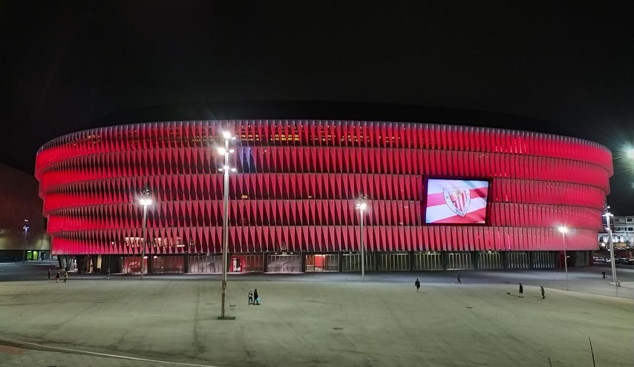 Apartamento Con Vistas Al Estadio San Mames ビルバオ エクステリア 写真